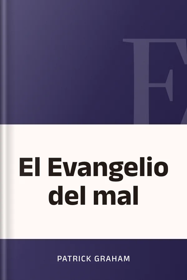 El Evangelio del mal de Patrick Graham, portada del libro