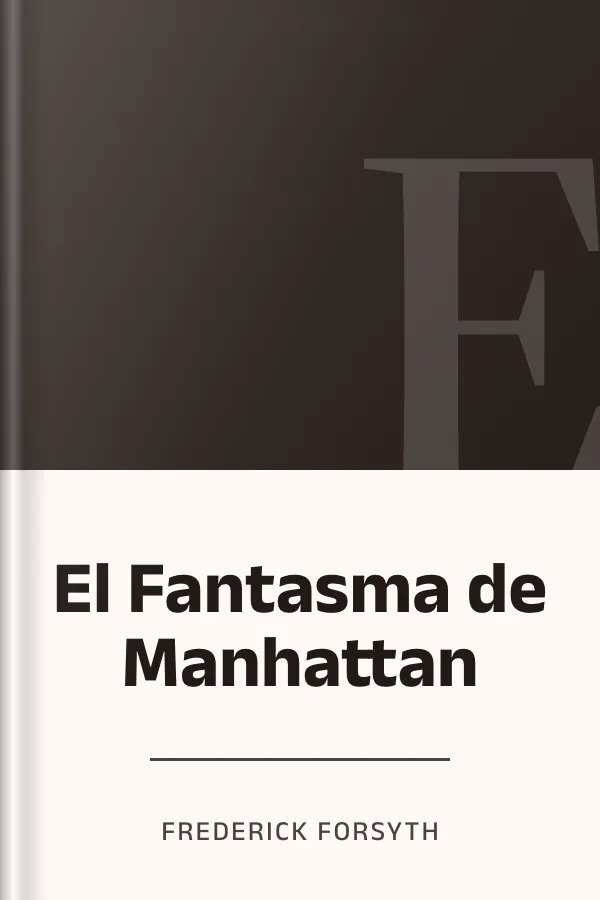 El Fantasma de Manhattan de Frederick Forsyth, portada del libro