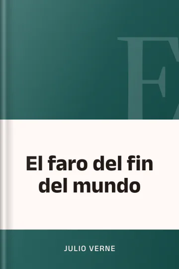 El faro del fin del mundo de Julio Verne, portada del libro