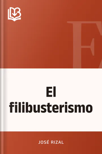 El filibusterismo de José Rizal, portada del libro