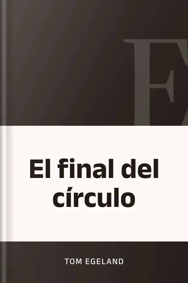 El final del círculo de Tom Egeland, portada del libro