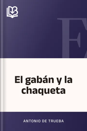 El gabán y la chaqueta de Antonio de Trueba, portada del libro