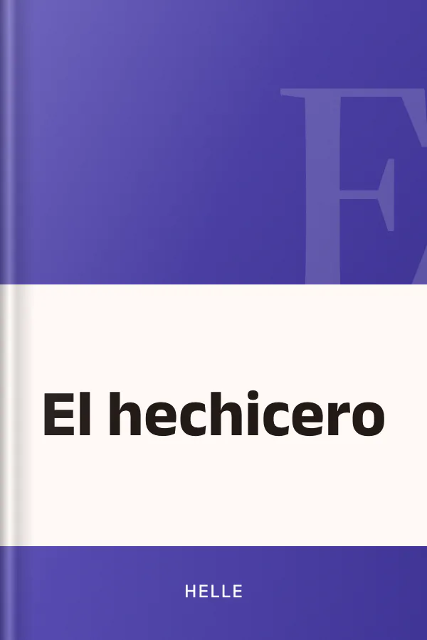 El hechicero de Helle, portada del libro