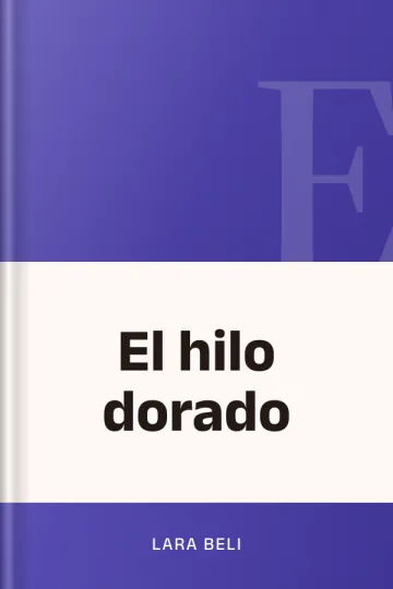 El hilo dorado de Lara Beli, portada del libro