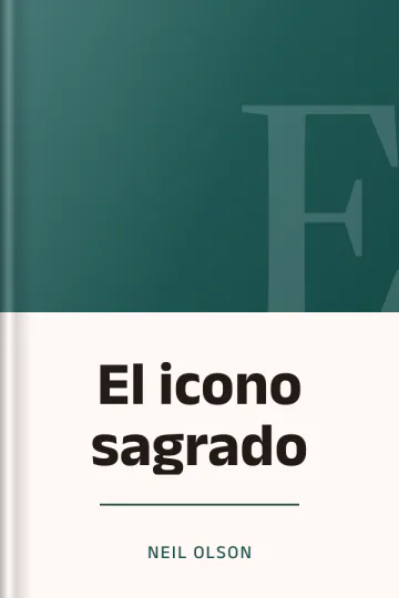 El icono sagrado de Neil Olson, portada del libro