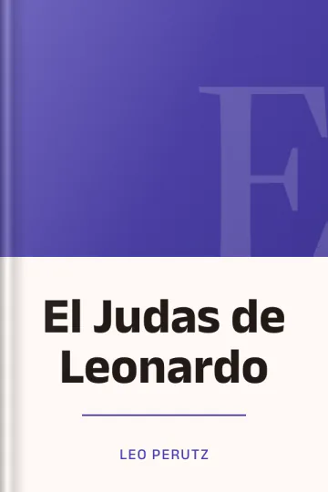 El Judas de Leonardo de Leo Perutz, portada del libro