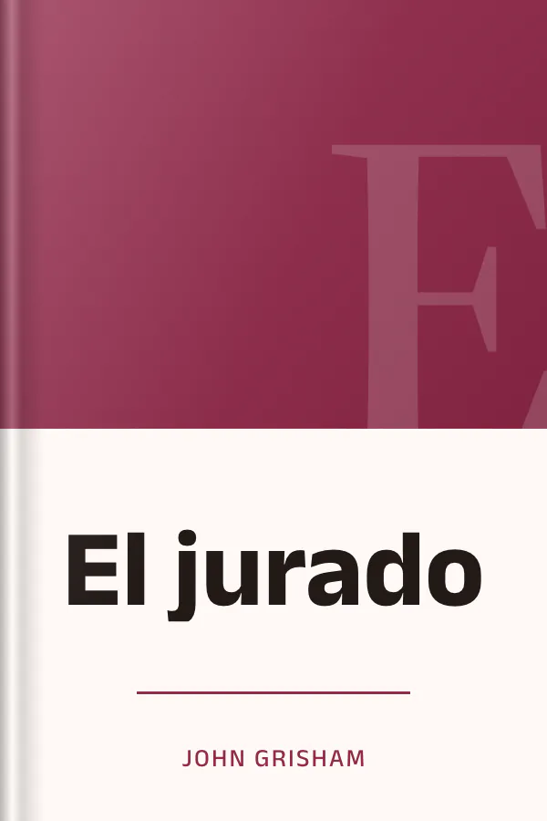 El jurado de John Grisham, portada del libro