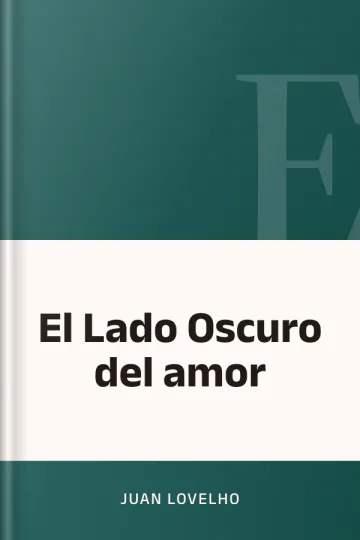 El Lado Oscuro del amor de Juan Lovelho, portada del libro