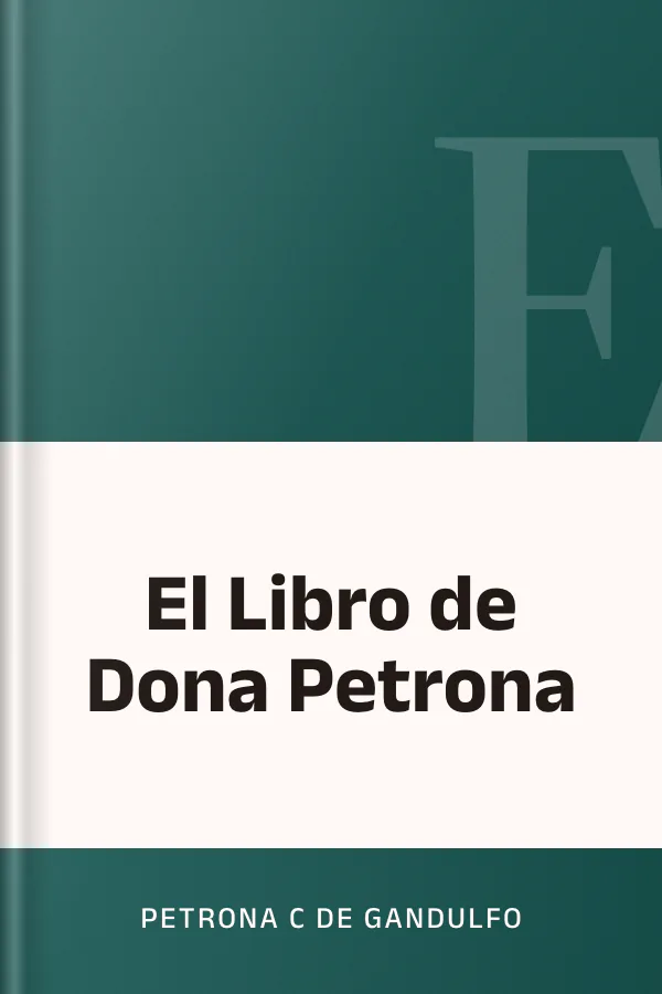 El Libro de Dona Petrona de Petrona C de Gandulfo, portada del libro