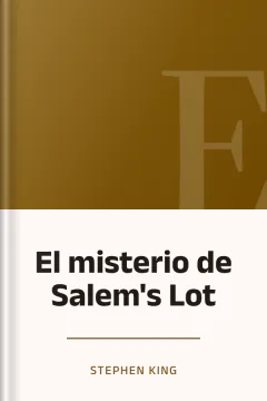 El misterio de Salem's Lot - Stephen King