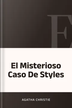 El Misterioso Caso De Styles - Agatha Christie