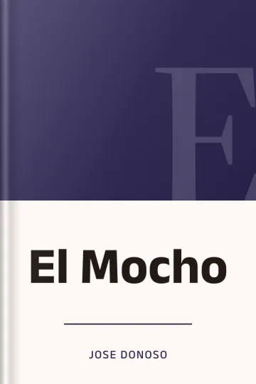 El Mocho de Jose Donoso, portada del libro