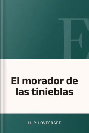El morador de las tinieblas de H. P Lovecraft, portada del libro