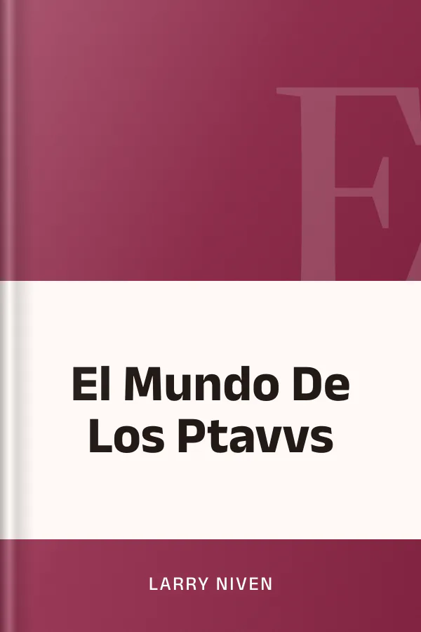 El Mundo De Los Ptavvs de Larry Niven, portada del libro