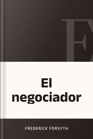 El negociador de Frederick Forsyth, portada del libro