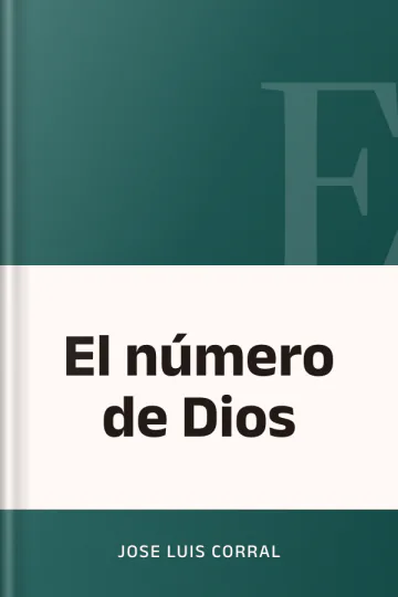 El número de Dios de Jose Luis Corral, portada del libro