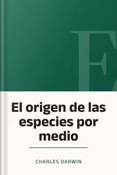 El origen de las especies por medio - Charles Darwin