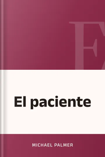 El paciente de Michael Palmer, portada del libro