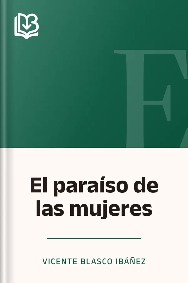 El paraíso de las mujeres de Vicente Blasco Ibáñez, portada del libro