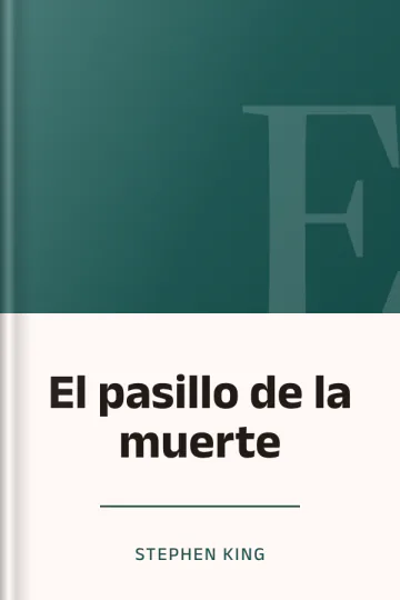 El pasillo de la muerte de Stephen King, portada del libro