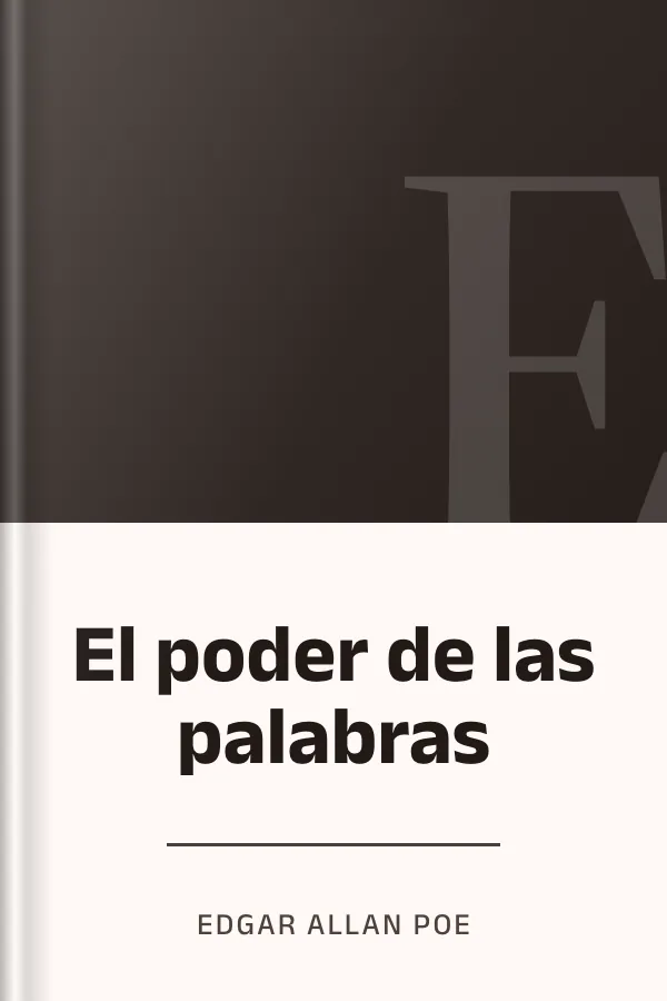 El poder de las palabras de Edgar Allan Poe, portada del libro