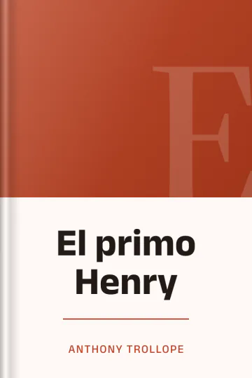 El primo Henry de Anthony Trollope, portada del libro