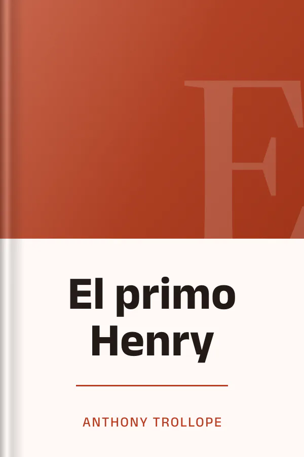 El primo Henry de Anthony Trollope, portada del libro