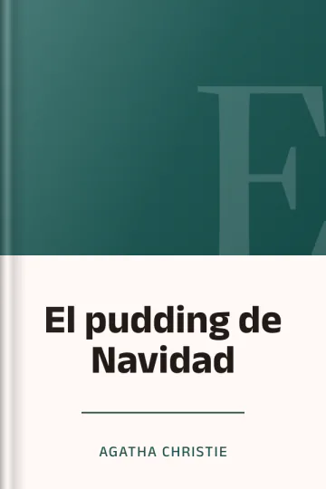 El pudding de Navidad de Agatha Christie, portada del libro