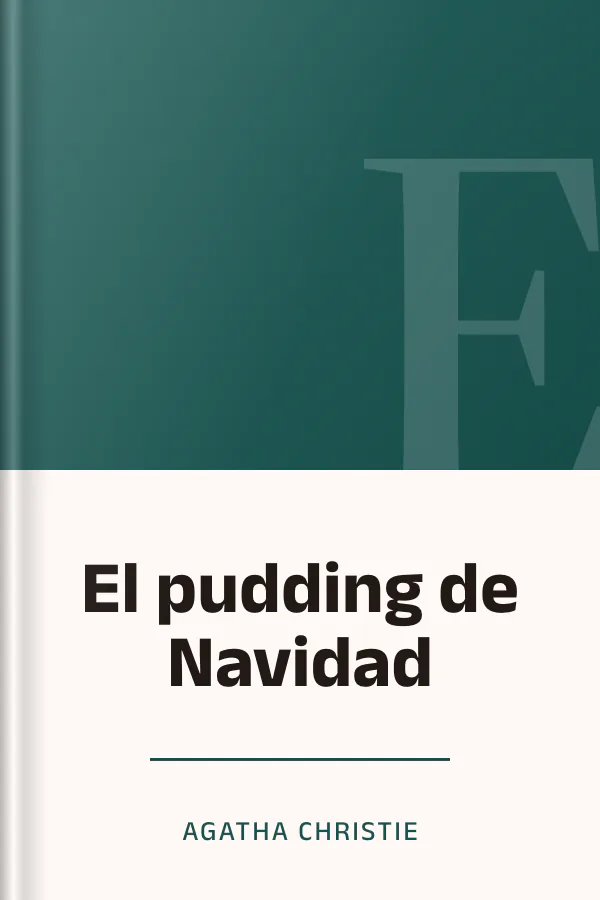 El pudding de Navidad de Agatha Christie, portada del libro