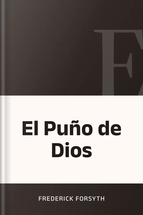 El Puño de Dios de Frederick Forsyth, portada del libro