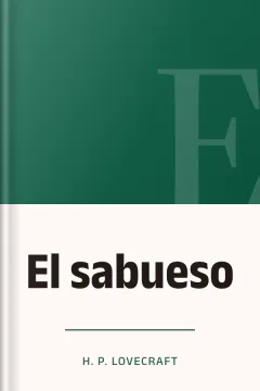 El sabueso - H. P Lovecraft