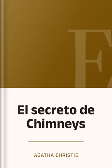 El secreto de Chimneys de Agatha Christie, portada del libro