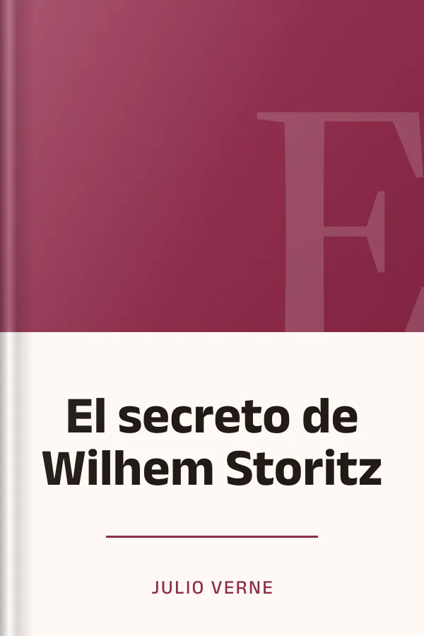 El secreto de Wilhem Storitz de Julio Verne, portada del libro