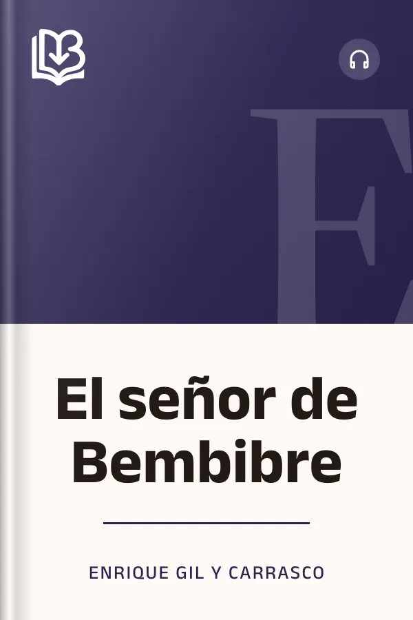 El señor de Bembibre de Enrique Gil y Carrasco, portada del libro