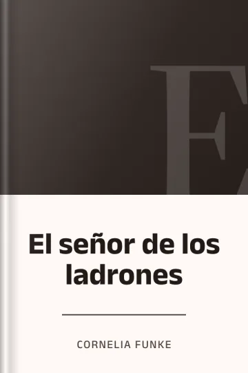 El señor de los ladrones de Cornelia Funke, portada del libro