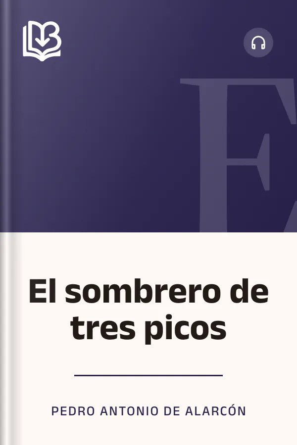 El sombrero de tres picos de Pedro Antonio de Alarcón, portada del libro