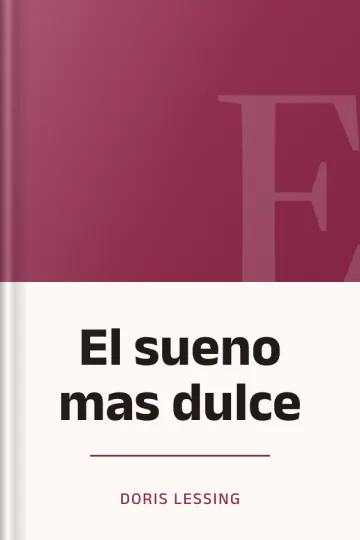 El sueno mas dulce de Doris Lessing, portada del libro