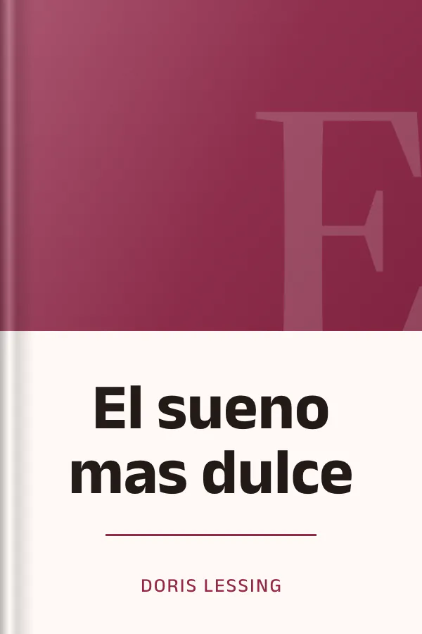 El sueno mas dulce de Doris Lessing, portada del libro