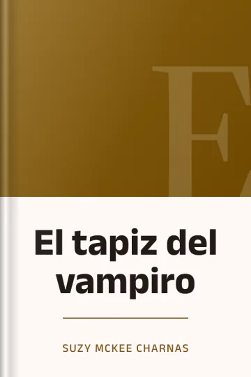 El tapiz del vampiro de Suzy McKee Charnas, portada del libro