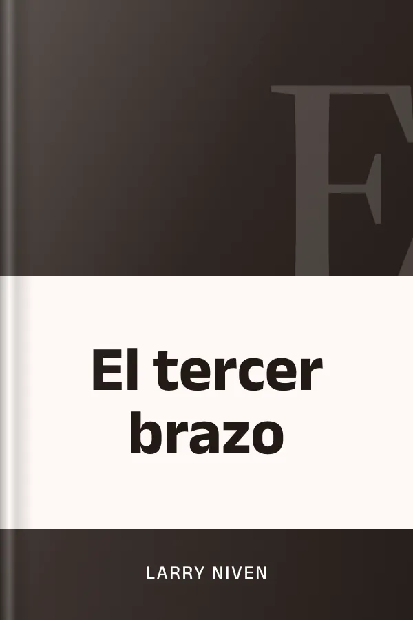 El tercer brazo de Larry Niven, portada del libro