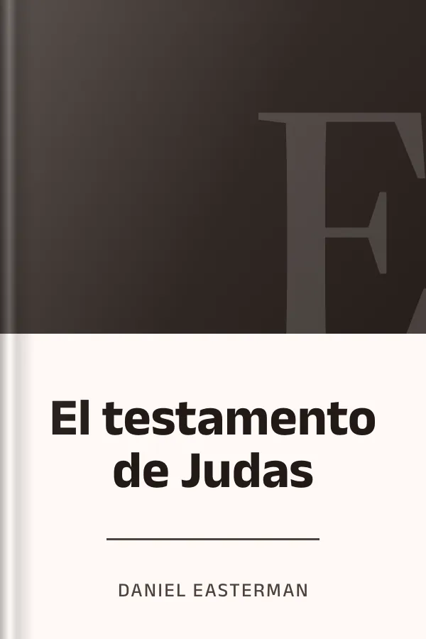 El testamento de Judas de Daniel Easterman, portada del libro