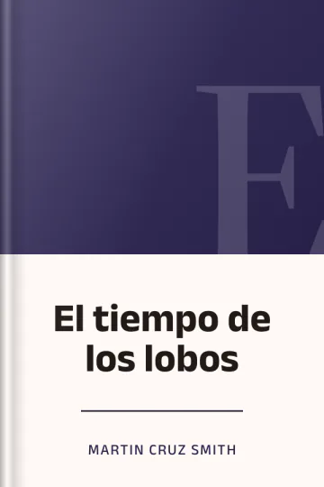 El tiempo de los lobos de Martin Cruz Smith, portada del libro