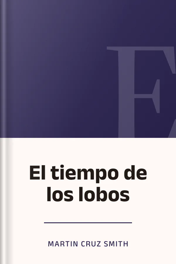 El tiempo de los lobos de Martin Cruz Smith, portada del libro