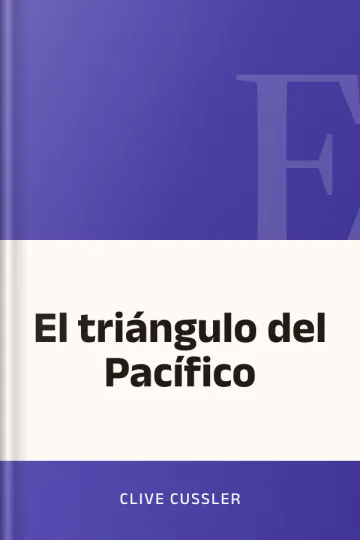 El triángulo del Pacífico de Clive Cussler, portada del libro