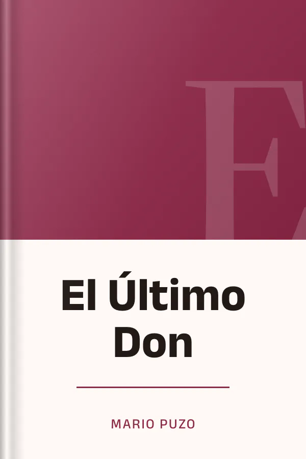 El Último Don de Mario Puzo, portada del libro