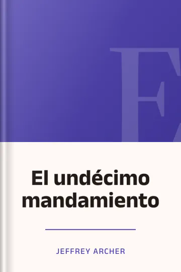 El undécimo mandamiento de Jeffrey Archer, portada del libro