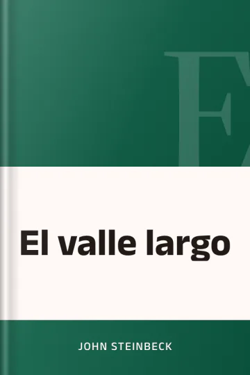 El valle largo de John Steinbeck, portada del libro