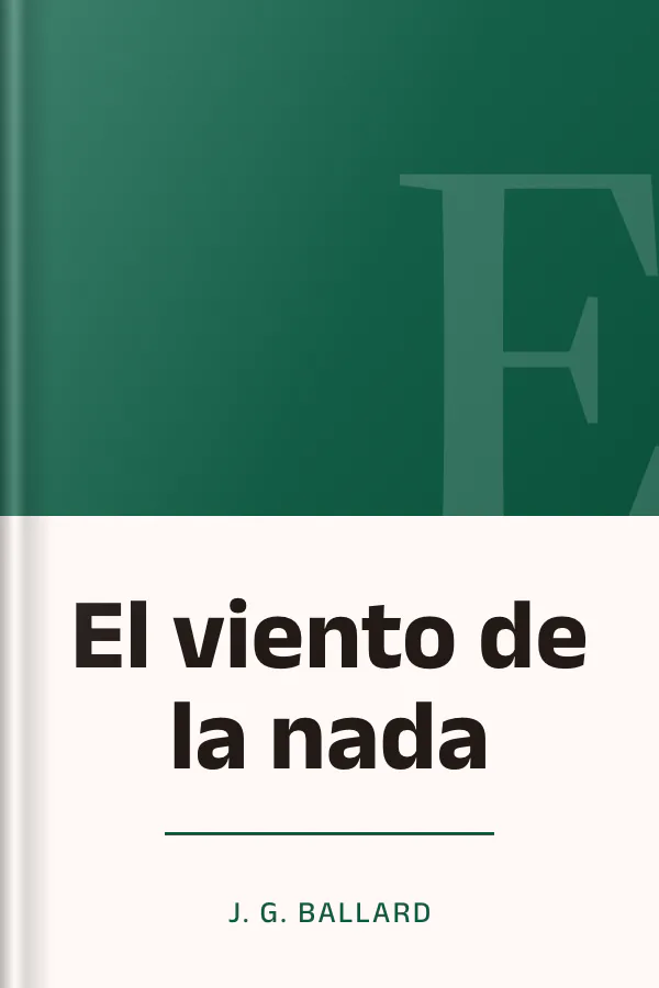 El viento de la nada de J. G. Ballard, portada del libro
