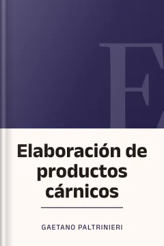 Elaboración de productos cárnicos - Gaetano Paltrinieri