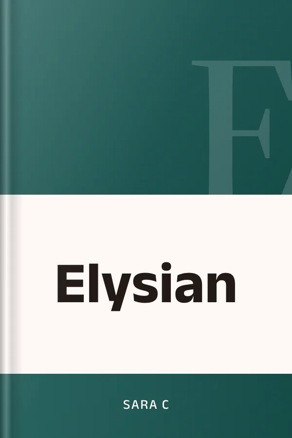 Elysian de Sara C, portada del libro